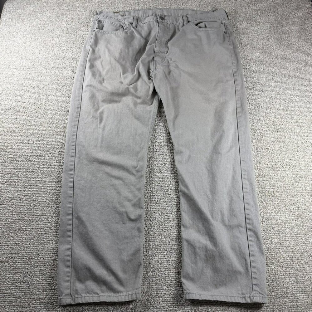 Levi’s 505  Straight Legged Denim Jeans Beige Men’s Size 42 x 30